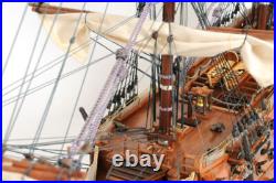 HMS Victory Lord Nelson's Flagship Wood Tall Ship Model 37 Semi-Built Boat New
