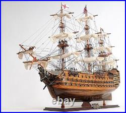 HMS Victory Medium Admiral Line Ship Model Wooden Handicraft Fully Assembled