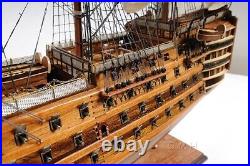 HMS Victory Medium Admiral Line Ship Model Wooden Handicraft Fully Assembled