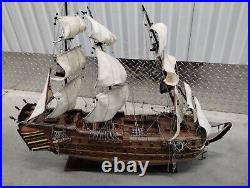 HMS Victory Nelson's Flagship Tall Ship Wooden Model Sailboat 30? Read