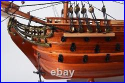 HMS Victory Ship Model Wooden Handicraft for Home Decoration Fully Assembled