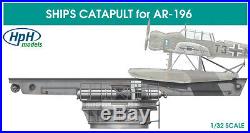 HPH Model 132 German Ship Catapult for Arado 196 Multimedia Model Kit #32004R