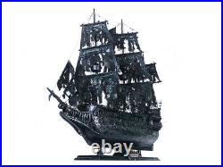 Halloween Decor Flying Dutchman Ghost Tall Ship Wooden Model 27 Fully Built New