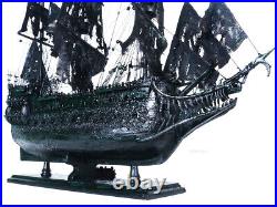 Halloween Decor Flying Dutchman Ghost Tall Ship Wooden Model 27 Fully Built New