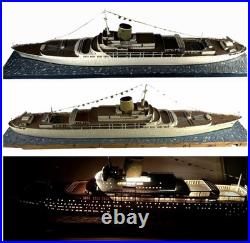 Hand Built Model Ship The San Marco Venezia. Steel And Wood Construction. 1979