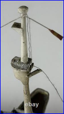 Hand Built Model Ship The San Marco Venezia. Steel And Wood Construction. 1979