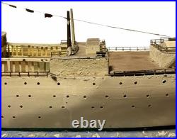 Hand Built Model Ship The San Marco Venezia. Steel And Wood Construction. 1979