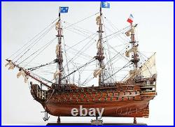Hand Made Model Ship Royal Louis E. E. Fully Assembled