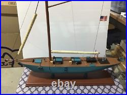 Hand Made Model of M Class 87' Sloop