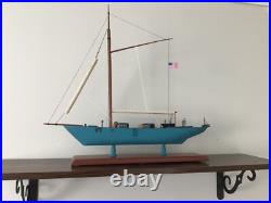 Hand Made Model of M Class 87' Sloop