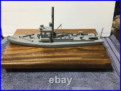 Hand Made Wooden Model of a WWI US Navy Sub Chaser