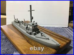 Hand Made Wooden Model of a WWI US Navy Sub Chaser