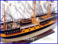 Hand made HMS Surprise Ship Model 38 Full Assembled Ready for Display