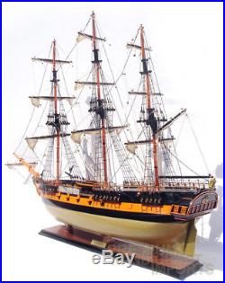 Hand made HMS Surprise Ship Model 38 Full Assembled Ready for Display
