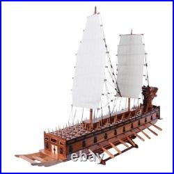 Handcrafted Korean Turtle Ship Legendary Geobukseon Wooden Warship Model