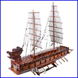 Handcrafted Korean Turtle Ship Legendary Geobukseon Wooden Warship Model