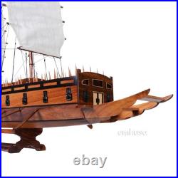 Handcrafted Korean Turtle Ship Legendary Geobukseon Wooden Warship Model