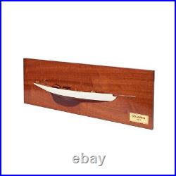 Handicrafts Columbia Half Hull Wooden Model Ship, Home Decor, 60cm Length