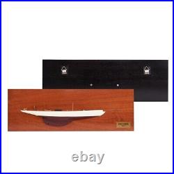 Handicrafts Columbia Half Hull Wooden Model Ship, Home Decor, 60cm Length