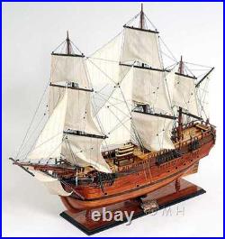 Handmade Wood Ship Model HMS Endeavour New Fully Assembled