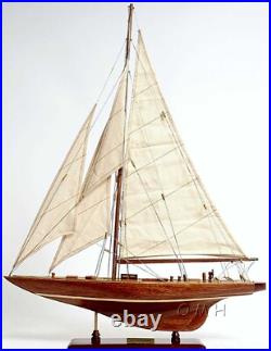 Handmade Wooden Model Ship Enterprise