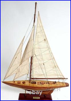 Handmade Wooden Model Ship Enterprise