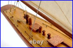 Handmade Wooden Model Ship Enterprise