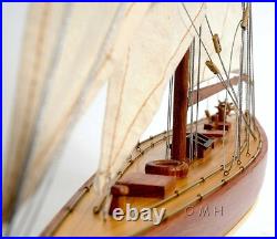 Handmade Wooden Model Ship Enterprise