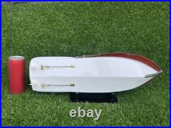 Handmade Wooden Riva Ship Model 21 Vintage Home And Office Decor Gift