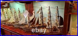 Handmade Wooden Riva Ship Model 21 Vintage Home And Office Decor Gift