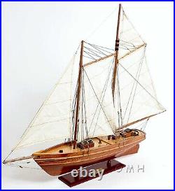 Handmade Wooden Ship Model America