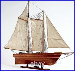 Handmade Wooden Ship Model America