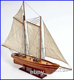 Handmade Wooden Ship Model America