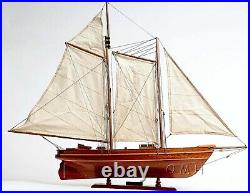 Handmade Wooden Ship Model America