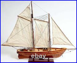 Handmade Wooden Ship Model America