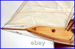 Handmade Wooden Ship Model America