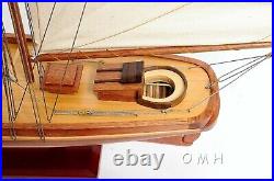 Handmade Wooden Ship Model America