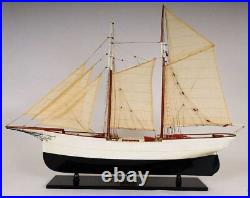 Handmade Wooden Ship Model WanderBird Fully Assembled