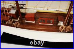 Handmade Wooden Ship Model WanderBird Fully Assembled