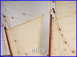 Handmade Wooden Ship Model WanderBird Fully Assembled