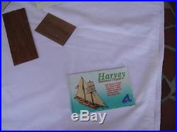 Harvey Baltimore Clipper Ship Model Incomplete for Extra Parts Scale 158