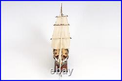 Harvey Painted Ship Model Handmade Wooden Fully Assembled