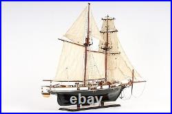 Harvey Painted Ship Model Handmade Wooden Fully Assembled