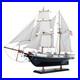 Harvey-Painted-Ship-Model-Vintage-Wooden-Ship-With-Plank-On-Frame-Two-Decks-01-wfb