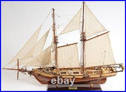 Harvey Ship Model Handmade Wooden Fully Assembled