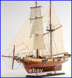 Harvey Ship Model Handmade Wooden Fully Assembled