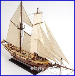 Harvey Ship Model Handmade Wooden Fully Assembled