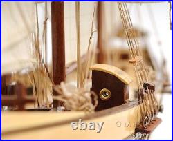 Harvey Ship Model Handmade Wooden Fully Assembled