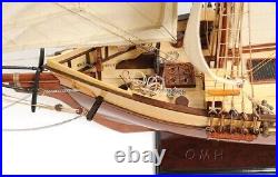 Harvey Ship Model Handmade Wooden Fully Assembled