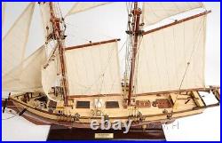 Harvey Ship Model Handmade Wooden Fully Assembled